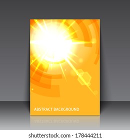 Colored background for your poster.