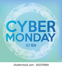 Colored backgrounds with text for cyber monday sales