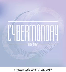 Colored backgrounds with text for cyber monday sales
