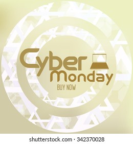 Colored backgrounds with text for cyber monday sales
