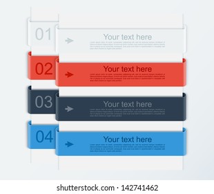 Colored banners