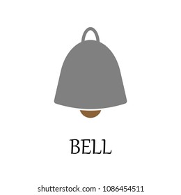 colored bell icon. Element of web icon for mobile concept and web apps. Detailed colored bell icon can be used for web and mobile. Premium icon on white background