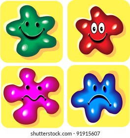Colored Blobs