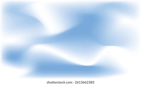 Colored blurred background gradient white and blue background 