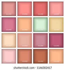 Colored blurred background vector. for social media, art illustration, web design, Mobile applications, business infographic and modern decoration. Abstract color palette.