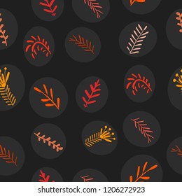colored branches with gray circles