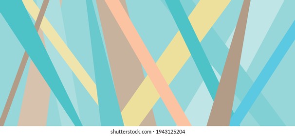 Colored bright background of geometric shapes, 70s retro style. Modern design for cover or web screensaver.