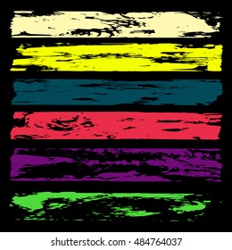colored bright banners beautiful collection for design