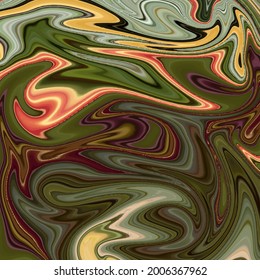 Colored bright festive background, abstract fluid flow background design