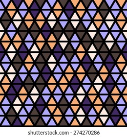 colored bright multicolor pattern with triangles. vector summer geometric print. ethnic hipster backdrop. flat
