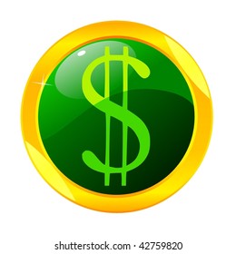 colored button
