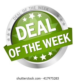 colored button with banner and text Deal of the week