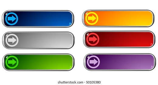 colored buttons