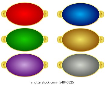 colored buttons