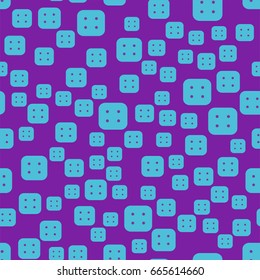 Colored buttons seamless pattern shape art geometric graphic background vector illustration