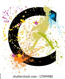 colored C