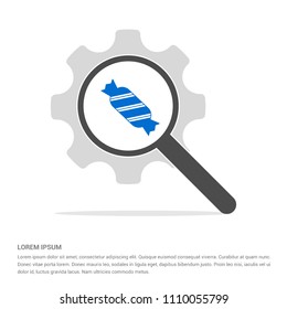 Colored candies Icon - Free vector icon