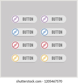 Colored candies Icon - Free vector icon