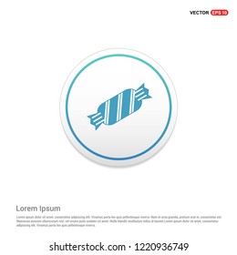 Colored candies Icon White Background icon template - Free vector icon