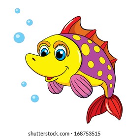 smiling fish clipart