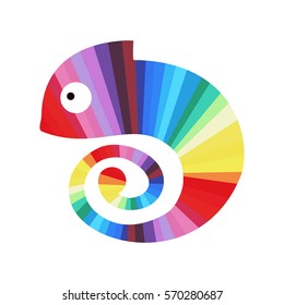 Chameleon de color