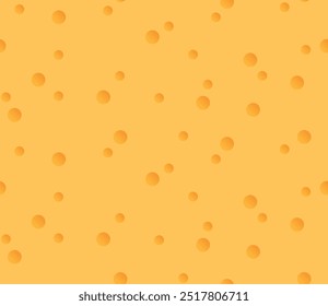 Colored cheese seamless pattern. Vectorillustration.