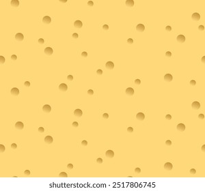 Colored cheese seamless pattern. Vectorillustration.