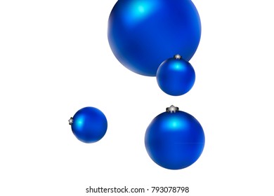 Colored Christmas balls pattern. Abstract Christmas tree toys Background for invitation, card, celebration, party, carnival, festive holiday and Your project. Vector illustration. Isolated