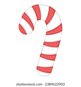 Farbige Weihnachtskerzensymbol Vektorgrafik