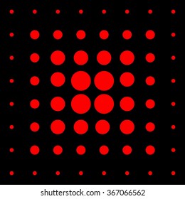 Colored circle seamless pattern