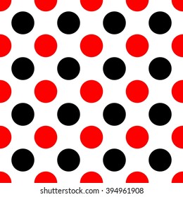 Colored circle seamless pattern