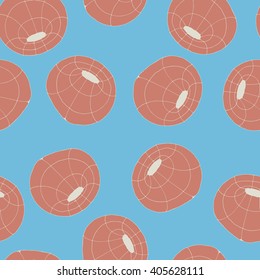 colored circle seamless pattern