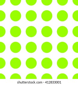 Colored circle seamless pattern. Vector illustration