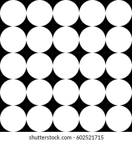Colored circle seamless pattern. Vector illustration