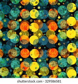 colored circles. beautiful abstract geometric background. vector illustration