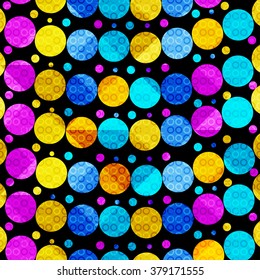 colored circles. beautiful abstract geometric background. vector illustration