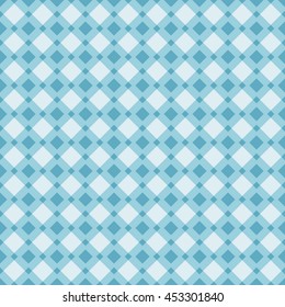 Colored clean diagonal seamless pattern with rhombuses. Vector background.