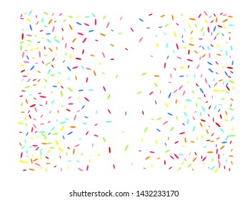 Colored confetti backgrounds. Multicolor hexagonal shapes smooth. Confetti new background cool.