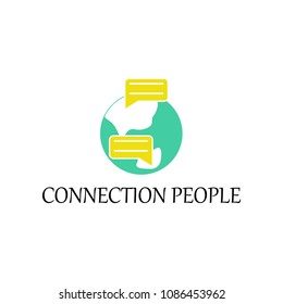 colored connection people icon. Element of web icon for mobile concept and web apps. Detailed colored connection people icon can be used for web and mobile. Premium icon on white background