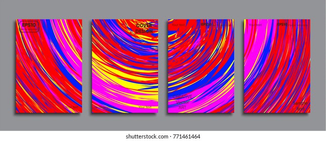 Colored cover, Creative cover design.