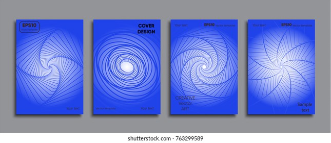 Colored cover design. Creative cover.