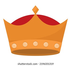 diseño de la corona de colores con joyas
