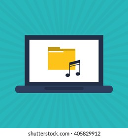 colored data center graphic design, vector illustration