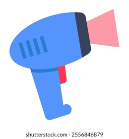 A colored design icon of barcode scanner