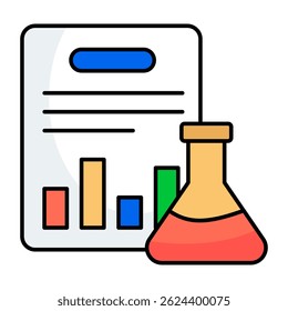Um ícone de desenho colorido do equipamento divino