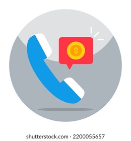 Icono de diseño coloreado de telecomunicaciones 