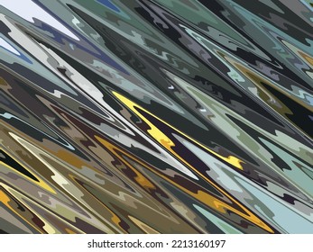 Colored diagonal bursts for backgrounds or textures. Rich wavy background in gray-brown-yellow key for business concepts, textiles, wallpaper, fashion, interior solutions, scrapbooking, fabrics, etc.