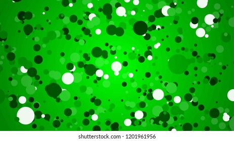 Colored different circles. Background of different sizes of circles of different shades of the same color.