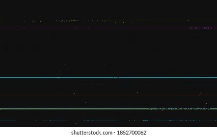Colored digital noise. Abstract background pixel glitch texture. Vector illustration.