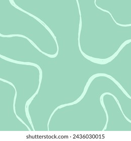 Colored doodle Decorative texture with tangled curved lines. Scrawl squiggly pastel print. Creative abstract art background collection for children or festive celebration design.